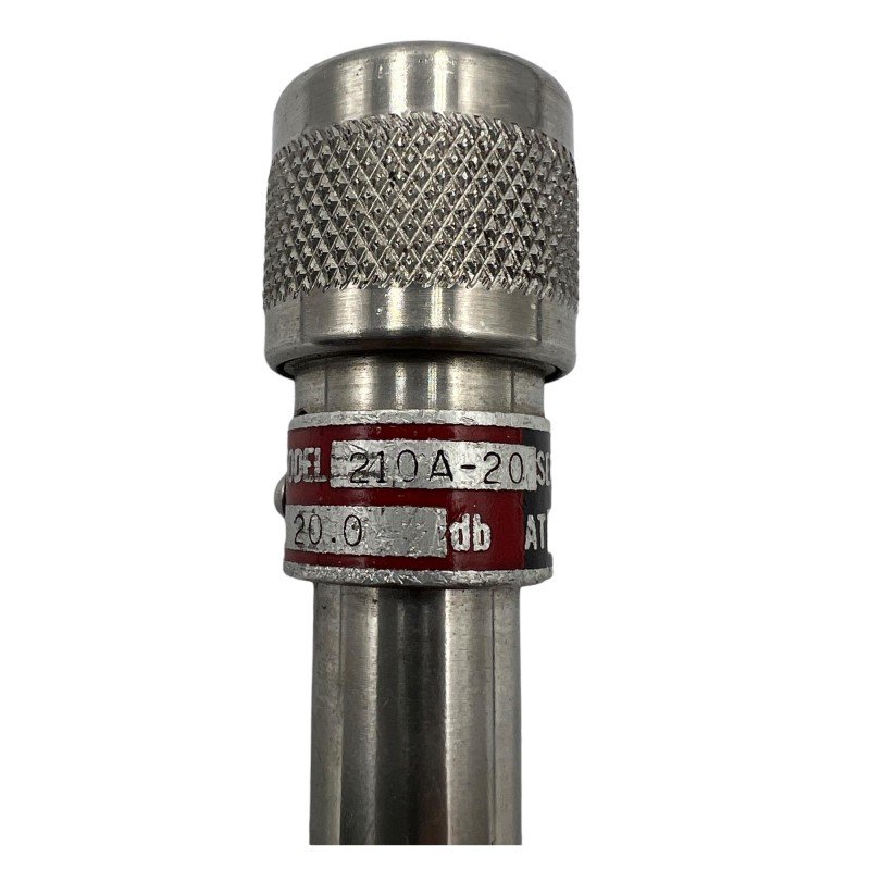 Weinschell 210A-20 20db DC-4Ghz N type Fixed Attenuator