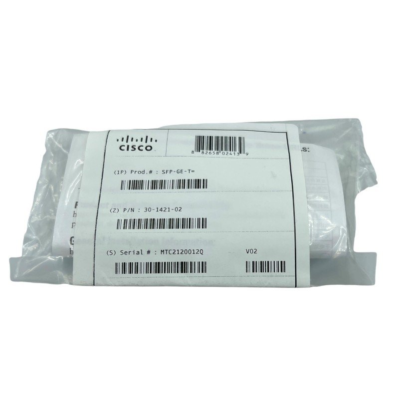 SFP-GE-T-I 30-1421-02 Cisco SFP (mini-GBIC) transceiver module