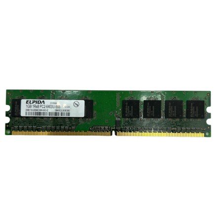 EBE10UE8ACWA-8G-E ELPIDA 1GB RAM 1Rx8 PC2-6400U 666Mhz