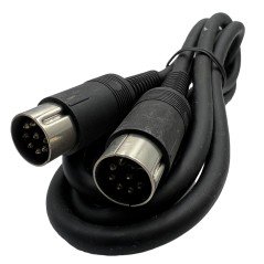 8 Pin DIN Male Extension Cable Assembly L:1.5Meter
