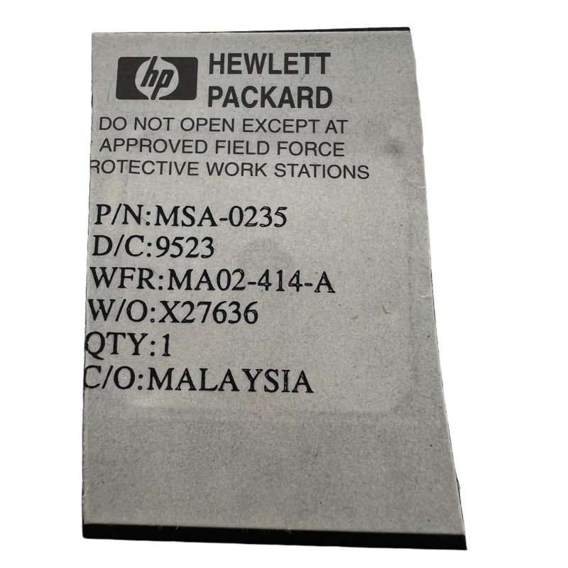 MSA-0235 HP MSA0235 Cascadable Silicon Bipolar MMIC␣ Amplifiers