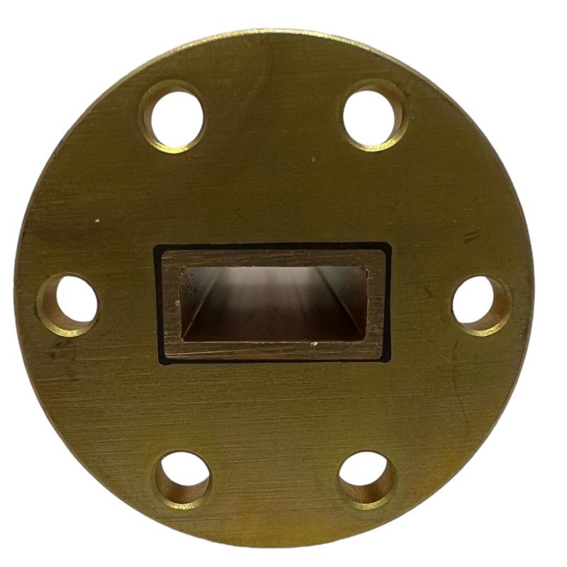 WR42 WR-42 Waveguide Fixed Section Adapter Square to Circular