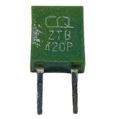 420KHz Quartz Crystal Oscillator Resonator ZTB420P