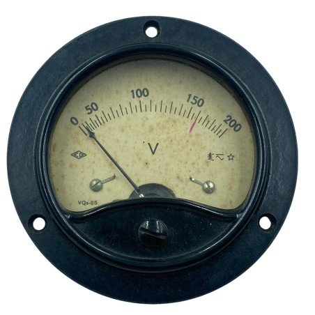 0-200V Analog Panel Meter Voltmeter VQS-85 85mm