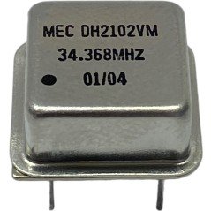 34.368MHz 4 Pin Crystal Oscillator Quartz DH2102VM MEC 12.75x12.5mm