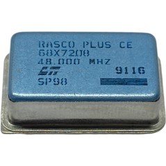 48MHz 4 Pin Crystal Oscillator Quartz 68X7208 Rasco 20x12.75mm