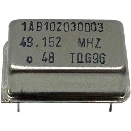 49.152MHz 4 Pin Crystal Oscillator Quartz TQG96 MEC 20x12.75mm