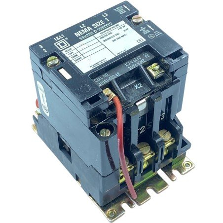 8502 SCO-2 Square D Size 1 Magnetic Contactor Motor Starter