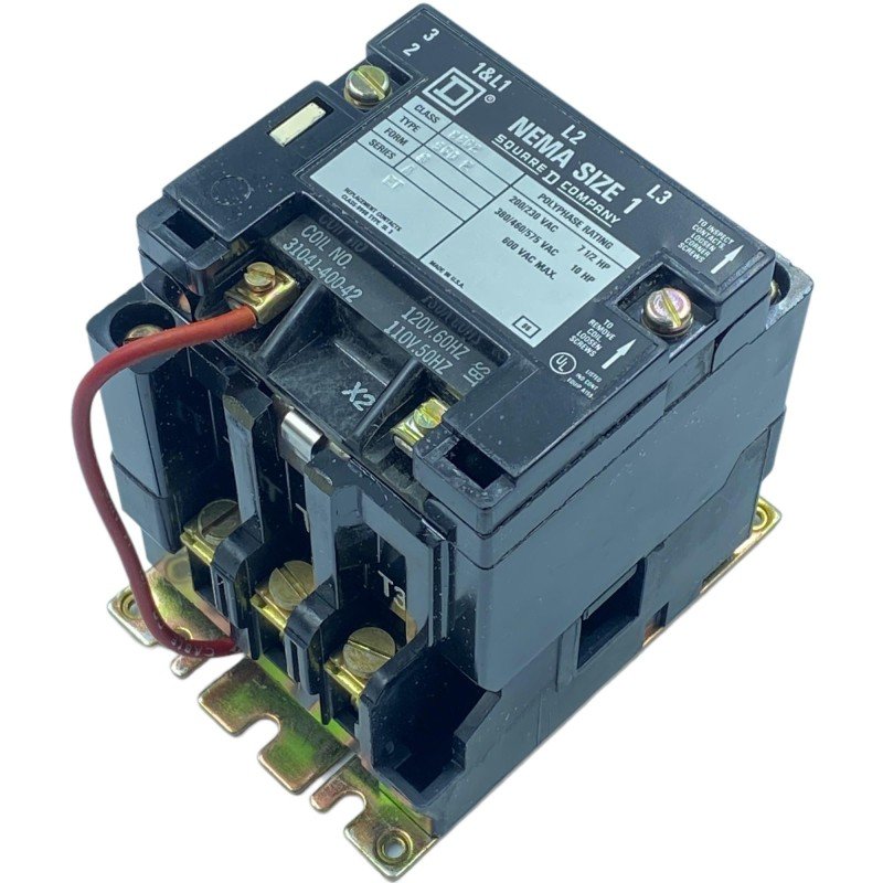 8502 SCO-2 Square D Size 1 Magnetic Contactor Motor Starter