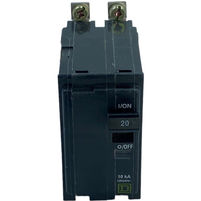 QOB220 Square D 2 Pole Circuit Breaker 20A