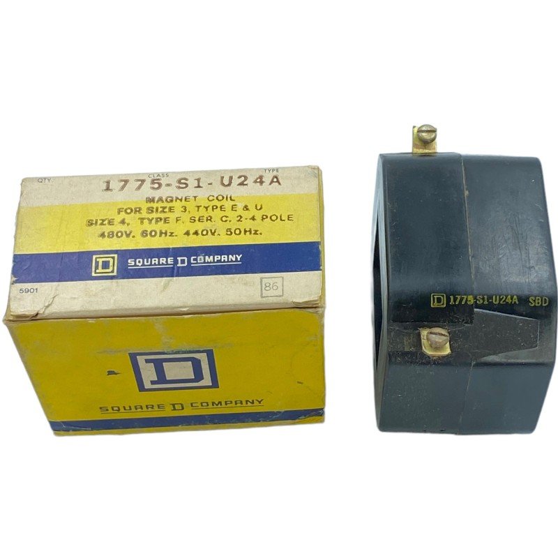 1775-S1-U24A Square D Magnet Coil For Size 3 480V/60Hz 440V/50Hz