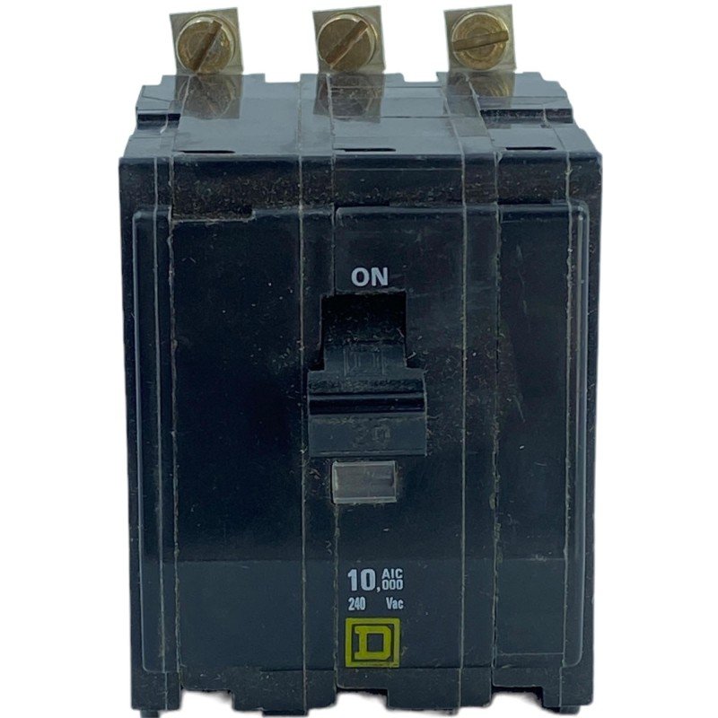 QOB320 Square D 3 Pole Circuit Breaker 120/240VAC 20A