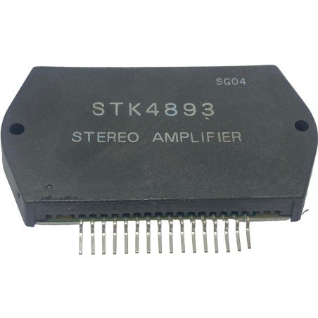 STK4893 Sanyo Integrated Circuit Stereo Amplifier