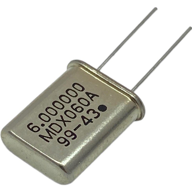 6MHz 2 Pin Crystal Oscillator Quartz MDX060A