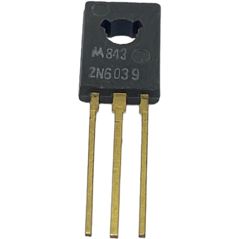2N6039 Motorola Silicon NPN Darlington Bipolar Goldpin Power Transistor