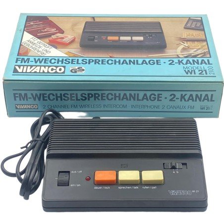 Vivanco WI-21 2 Channel FM Wireless Intercom