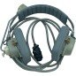 5965-15-R99-6664 Mil Spec Headset With Microphone