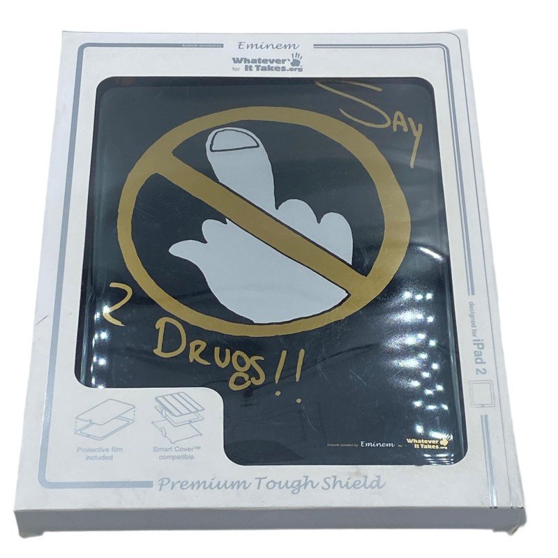 IPad 2 Silicon Cover Case Say No 2 Drugs Eminem