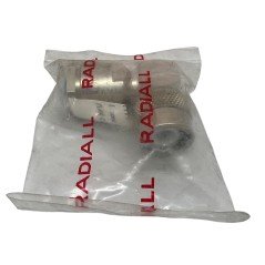 R166168000 UG710B/U Radiall Coaxial Connector Right Angle for RG213 RG214
