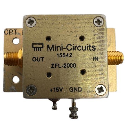 ZFL-2000 Mini Circuits RF Amplifier 10-2000Mhz 20db