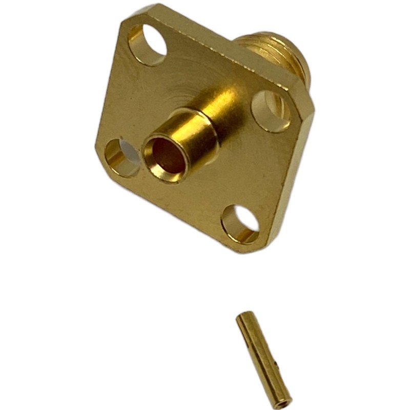 25SMA-50-2-15/111NE Huber Suhner SMA Straight Flange Cable Jack(f)