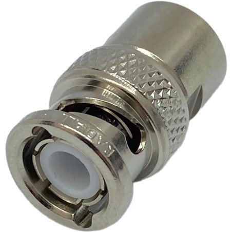 R141009 UG88E/U BNC Male Straight Type Coaxial Connector For RG58 Cable