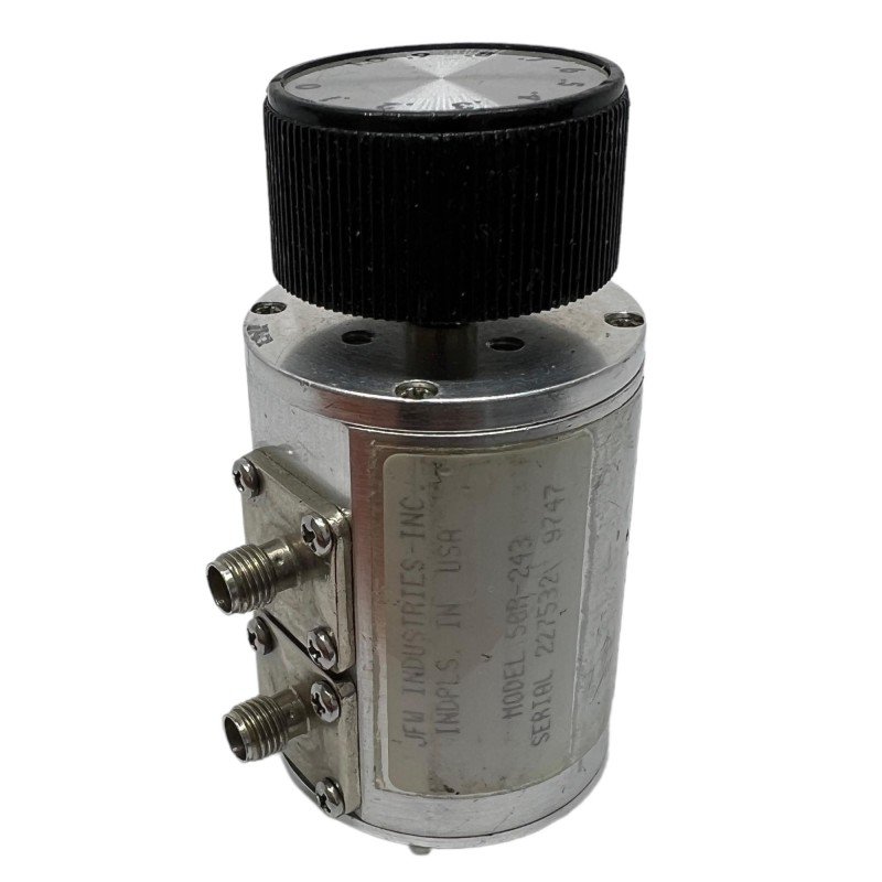 50R-243 JFW Rotary Attenuator Variable 0-1db 0.1db/step SMA