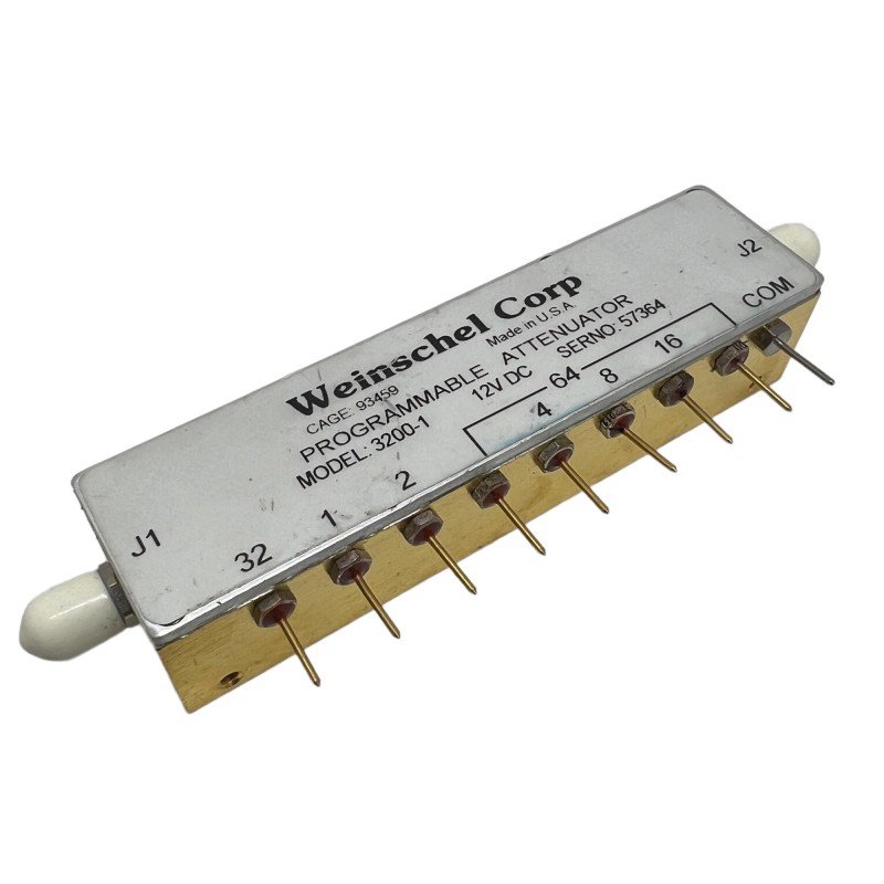 3200-1 Weinschell Variable Progammable Attenuator 12V