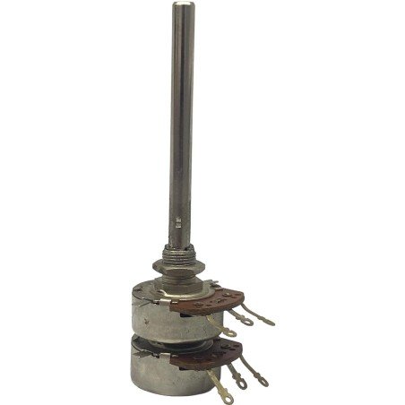 50Kohm 50K Dual Metal Potentiometer Liar IL:105mm D:25mm