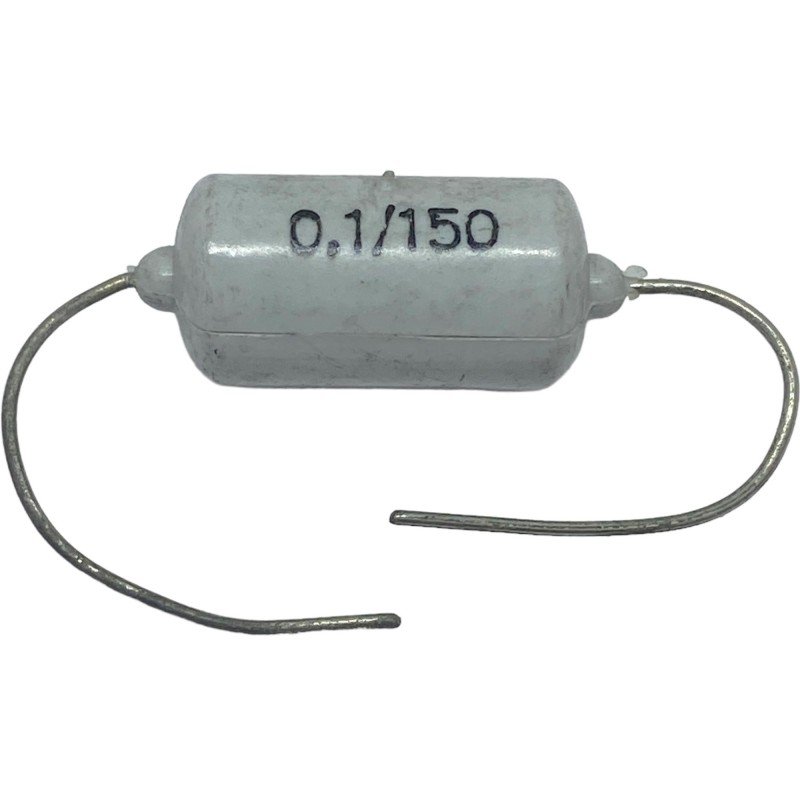 0.1uF 100nF 150V Axial Film Capacitor 22x11mm