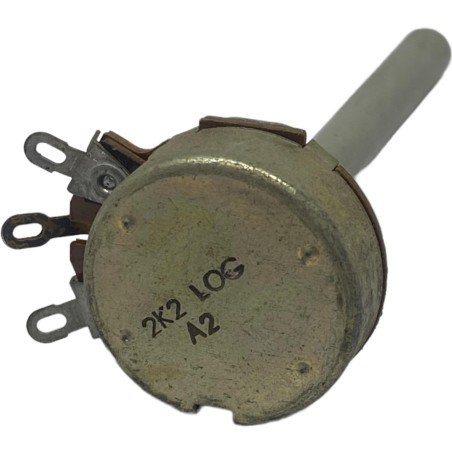 2.2Kohm 2K2 Logarithmic Potentiometer FL:70mm D:24mm