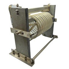 Roller Inductor 0.1-5uH 40kv 0.5-30Mhz Silver Plated Granite Body