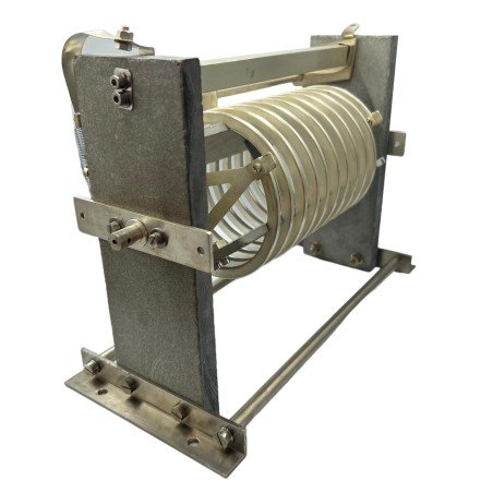 Roller Inductor 0.1-5uH 40kv 0.5-30Mhz Silver Plated Granite Body