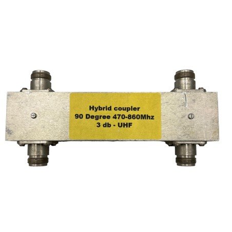 Directional Coupler - Hybrid Coupler 90 Degree UHF 470-860Mhz 3db 150WN(f)