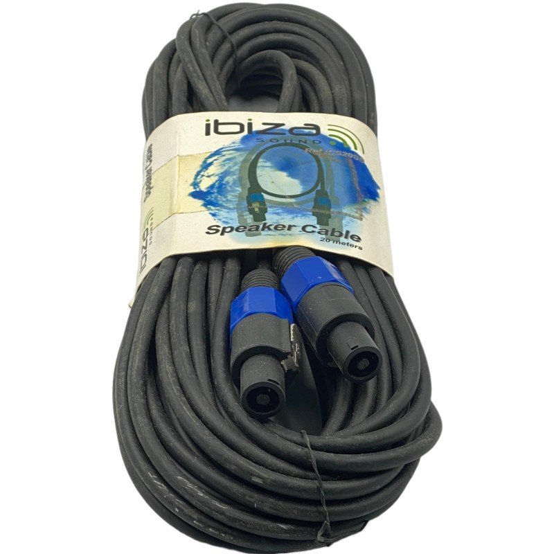 CS20SS Ibiza Sound 2xNL2 Male Speaker Cable