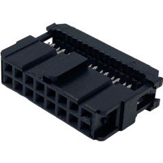 1658621-3 TE Connectivity 2 Row 16 Position Wire Housing Straight Type Connector 2.54mm Pitch