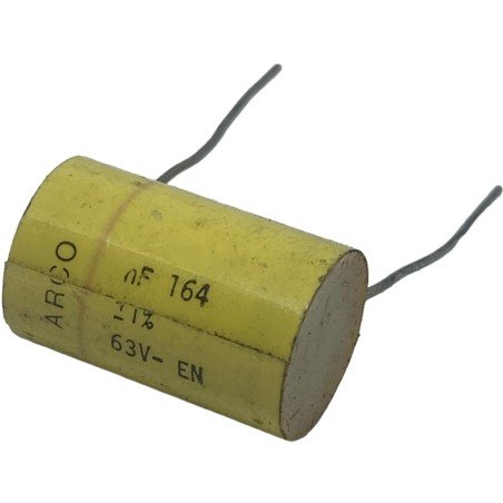 164nF 63V 1% Radial Film Capacitor Arcotronics 21x13mm