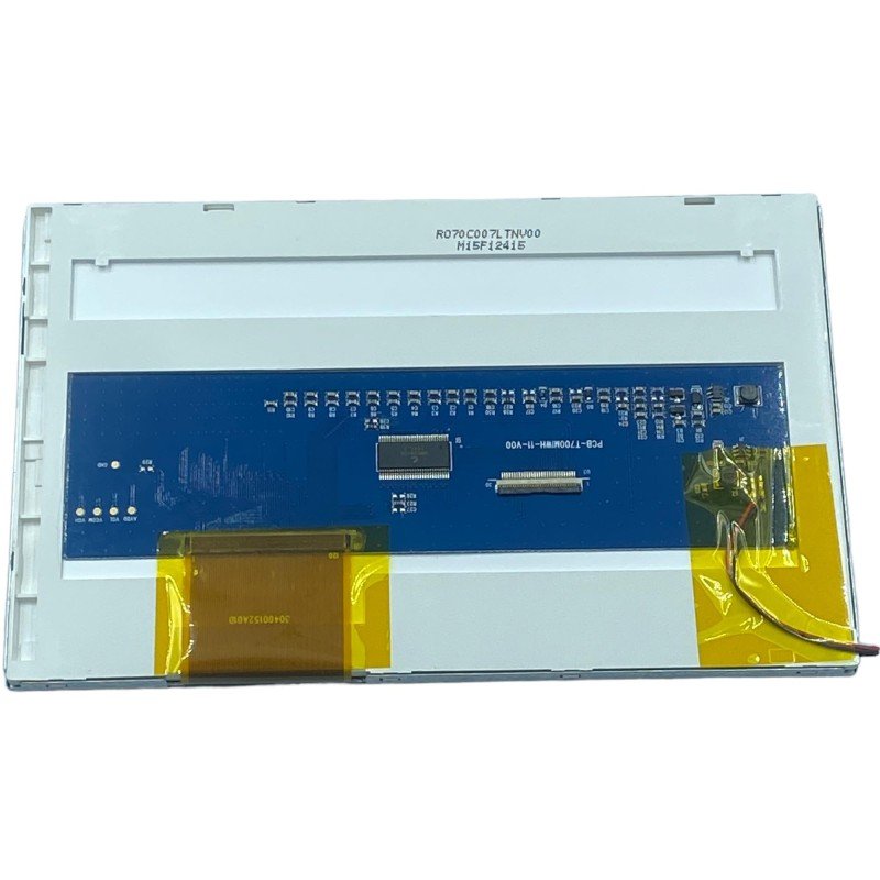 R070C007LTNV00 7'' LCD TFT Display LVDS Square Pixels + BL 165x105mm