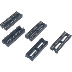 IC1-324TBA-L DIP/DIL IC Socket Chip Socket Holder 24Pin Qty:5