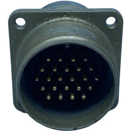 AN3100A24-28P Veam Circular Mil Spec Connector Alternate for MS3100A24-28P