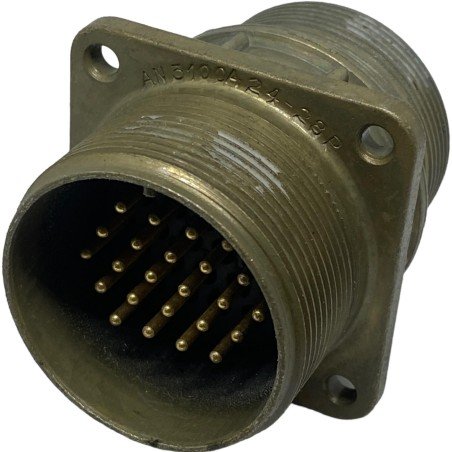 AN3100A24-28P Veam Circular Mil Spec Connector Alternate for MS3100A24-28P