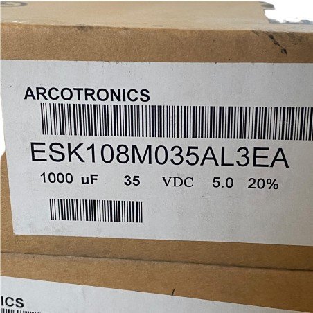 1000uF 35V 20% Radial Electolytic Capacitor ESK108M035AL3EA Arcotronics 21.25x13.25mm Qty:5