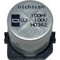100uF 100V SMD Aluminum Electrolytic Capacitor UUJ2A101MNR1US Nichicon 16x16mm