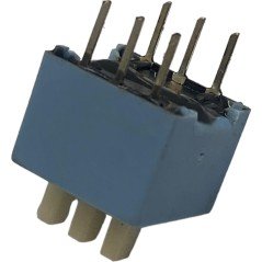 CTS-206-3 3 Position Dip Switch Blue 2.54mm Pitch 2 Row 6 Pin DIP Switch