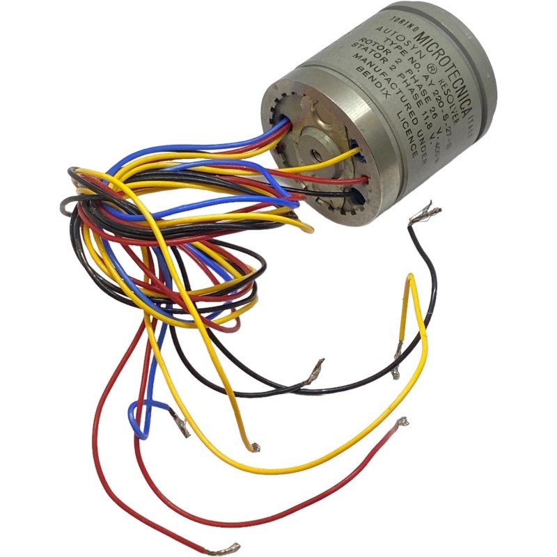 AY220-S-27-B Bendix Resolver Motor 26V/11.8V 400Hz 5990-00