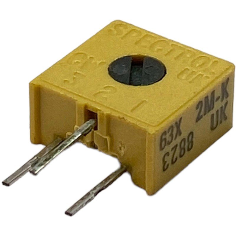 2Mohm 2M 10% Vertical Trimmer Potentiometer 63X2MK Spectrol