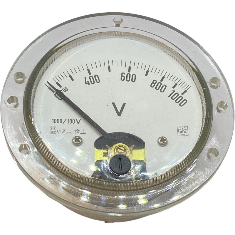 0-1000V Analog Panel Meter Voltmeter IME 89mm