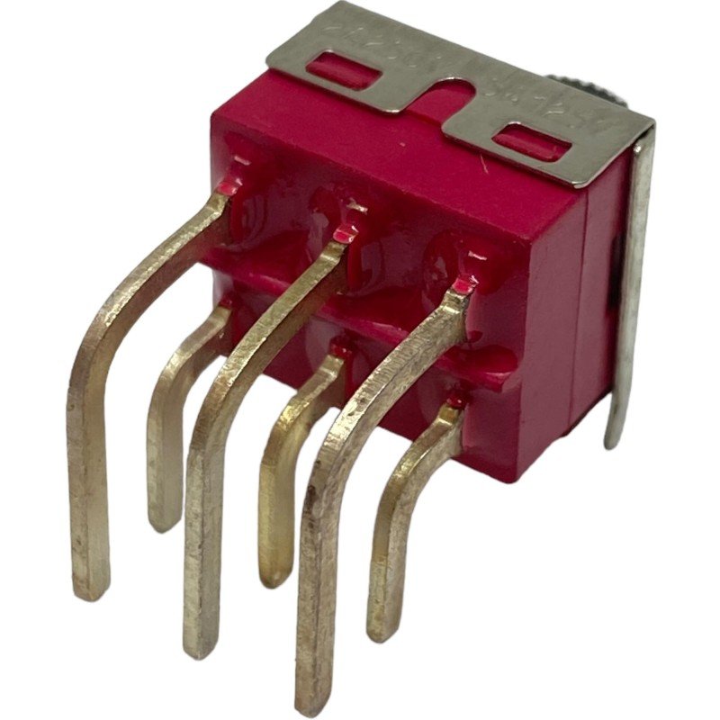 500-SDP1-S1/2-M6QE DPDT Slide Switch ON-OFF 2NO 2NC 10A/250Vac 15A/125Vac