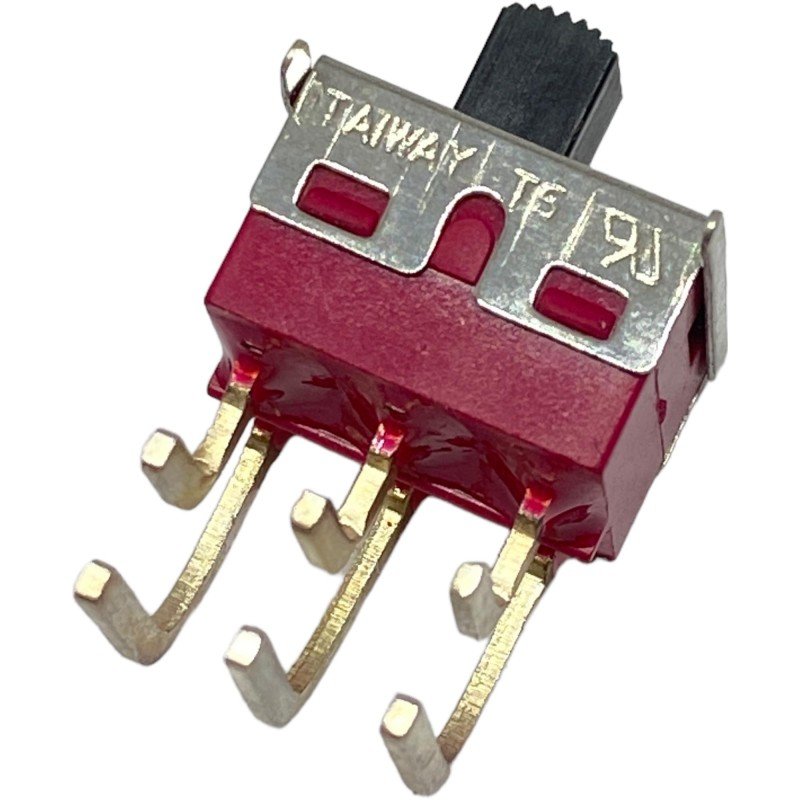 500-SDP1-S1/2-M6QE DPDT Slide Switch ON-OFF 2NO 2NC 10A/250Vac 15A/125Vac