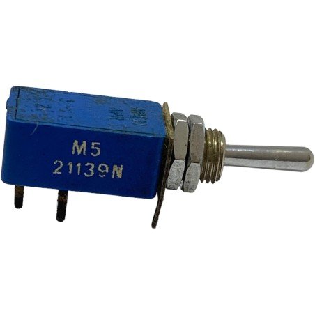 21139N Apem SP3T Toggle Switch ON-OFF-ON